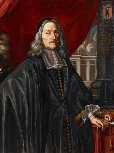 Portrait of Baron Sigmund von Erlach by Johannes Dünz